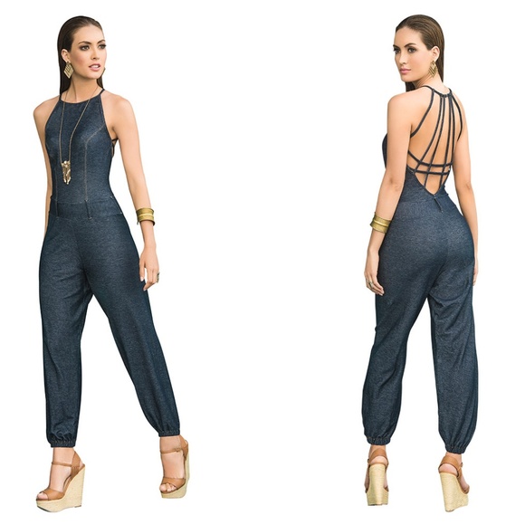 Pants - Dazzling denim! Jumpsuit